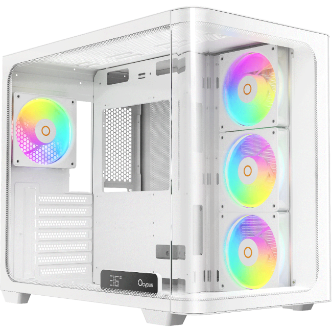 Корпус ПК без блока питания Ocypus Iota-C70-WHD400CD-GL Корпус ПК без блока питания Ocypus Iota-C70-WHD400CD-GL