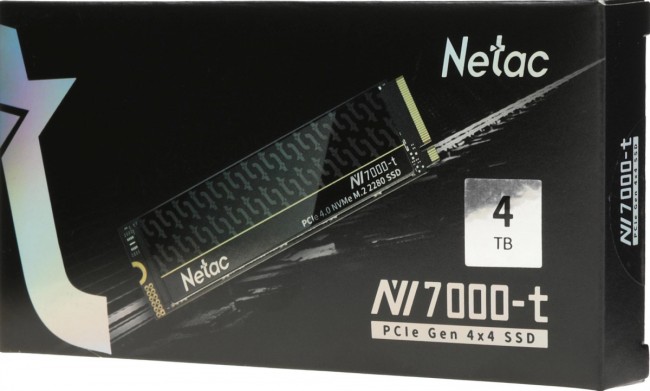 Накопитель SSD Netac NT01NV7000T-4T0-E4X Накопитель SSD Netac NT01NV7000T-4T0-E4X
