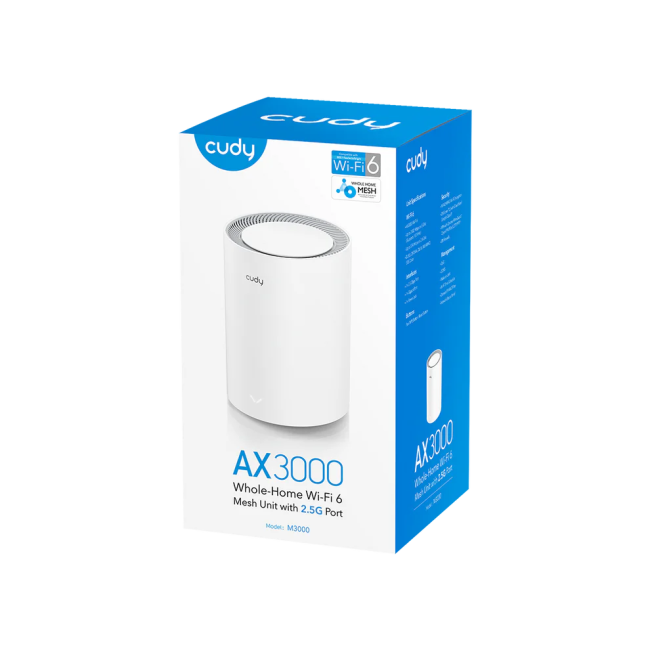 Wi-Fi Mesh-система Cudy M3000(1-Pack)