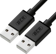GCR Кабель 0.75m USB 2.0, AM/AM, черный, 28/28 AWG, экран, армированный, морозостойкий, GCR-UM2M-BB2S-0.75m Greenconnect GCR-UM2M-BB2S-0.75m