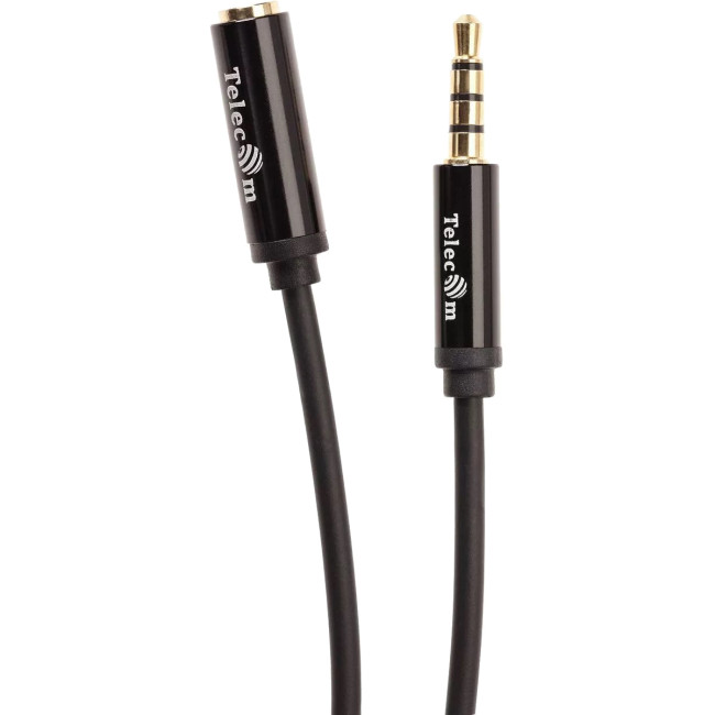 Кабель удлинит 3.5 Jack (M) - 3.5 Jack (F), 1.5м Telecom PRO <TAV7179M-1.5M> VCOM TAV7179M-1.5M