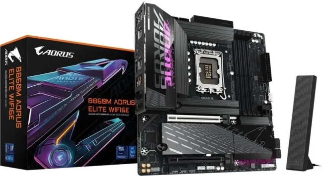 Материнская плата GIGABYTE B860M A ELITE WIFI6E