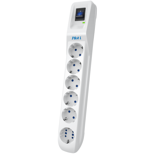 Сетевой фильтр Pilot L GP 6 розеток (5 евро + 1GP) 5 м ZIS Pilot L-6 GP 5M Сетевой фильтр Pilot L GP 6 розеток (5 евро + 1GP) 5 м ZIS Pilot L-6 GP 5M