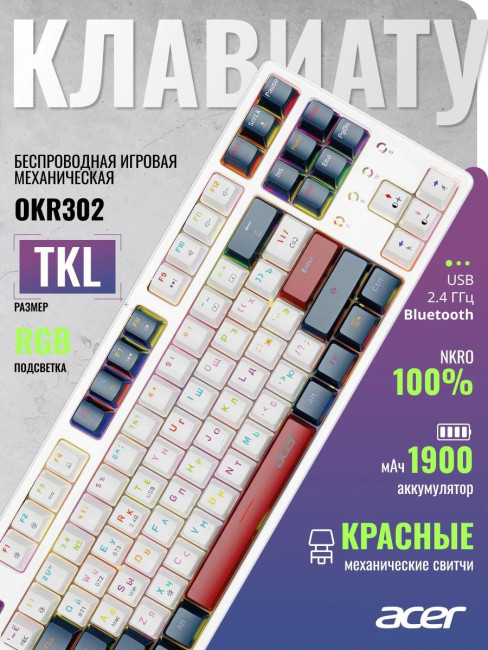 Клавиатура Acer ZL.KBDEE.016 Клавиатура Acer ZL.KBDEE.016