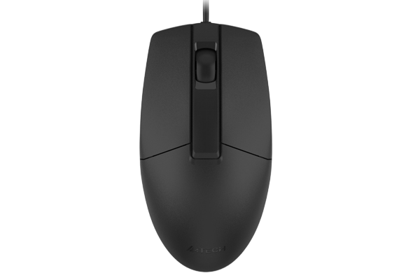 Мышь A4Tech OP-330S черный оптич. 1200dpi silent USB 3but (OP-330S (BLACK)) A4Tech OP-330S (BLACK)