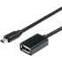 Кабель 0.8 m USB(Af) <=> miniUSB OTG ATcom AT2821