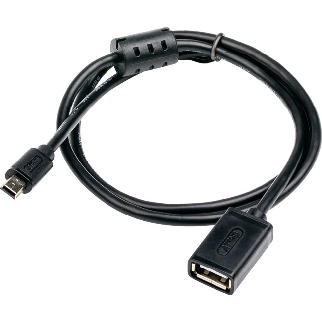 Кабель 0.8 m USB(Af) <=> miniUSB OTG ATcom AT2821