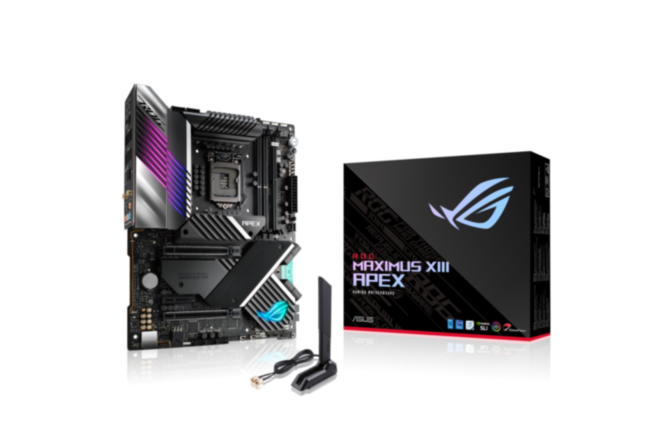 Материнская плата ASUS ROG MAXIMUS XIII APEX Материнская плата ASUS ROG MAXIMUS XIII APEX
