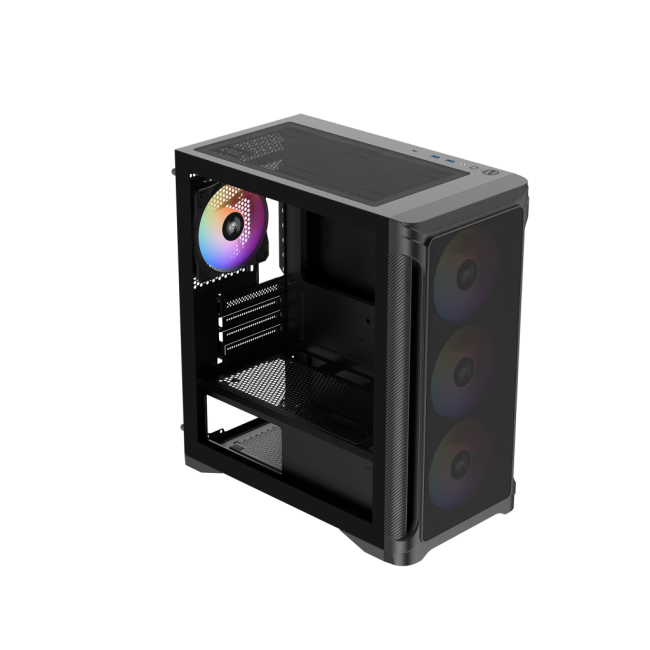 Корпус ПК без блока питания SAMA S31-BKMMA4X1-GL Корпус ПК без блока питания SAMA S31-BKMMA4X1-GL