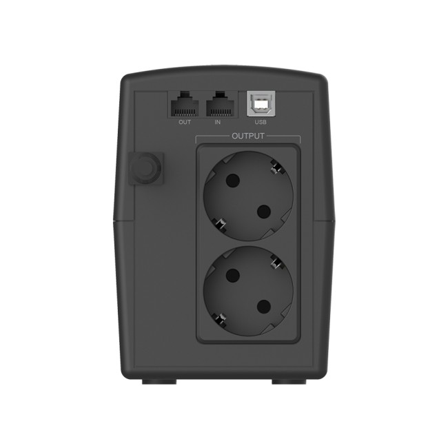 Башенный линейно-интерактивный ИБП CBR QTM-850T-2F-LCUC