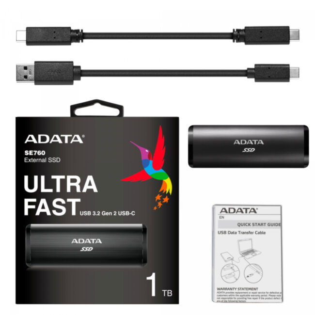 Твердотельный накопитель ADATA SE760