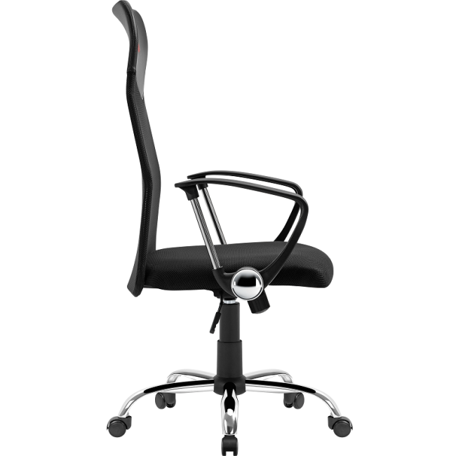 Defender Офисное кресло ATX Черный,сетка,хром.крестовина Defender 64338 Defender Офисное кресло ATX Черный,сетка,хром.крестовина Defender 64338