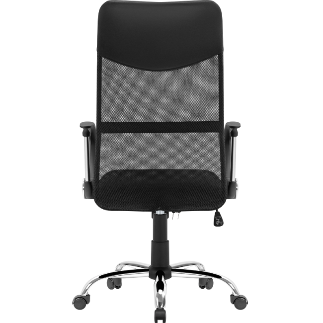 Defender Офисное кресло ATX Черный,сетка,хром.крестовина Defender 64338 Defender Офисное кресло ATX Черный,сетка,хром.крестовина Defender 64338