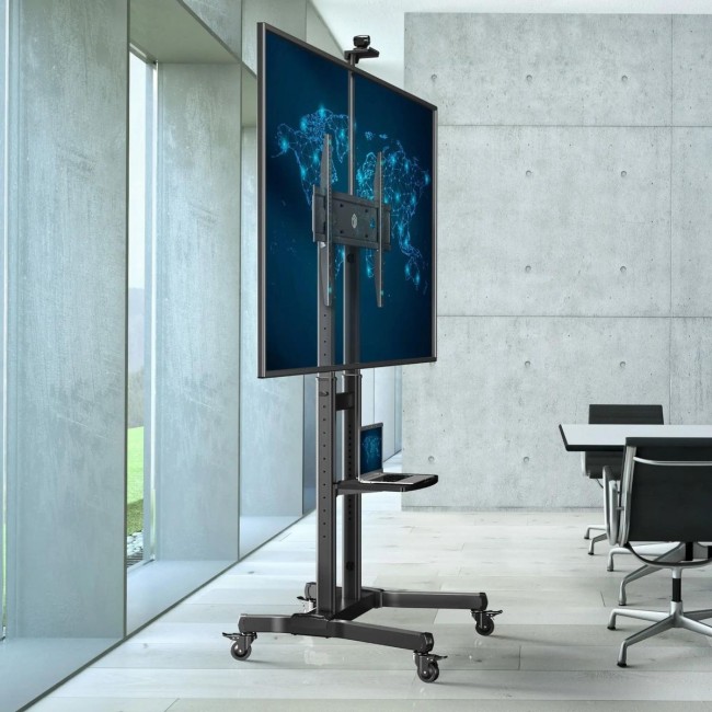 Мобильная стойка ONKRON на 1 ТВ ONKRON TS1891 BLACK