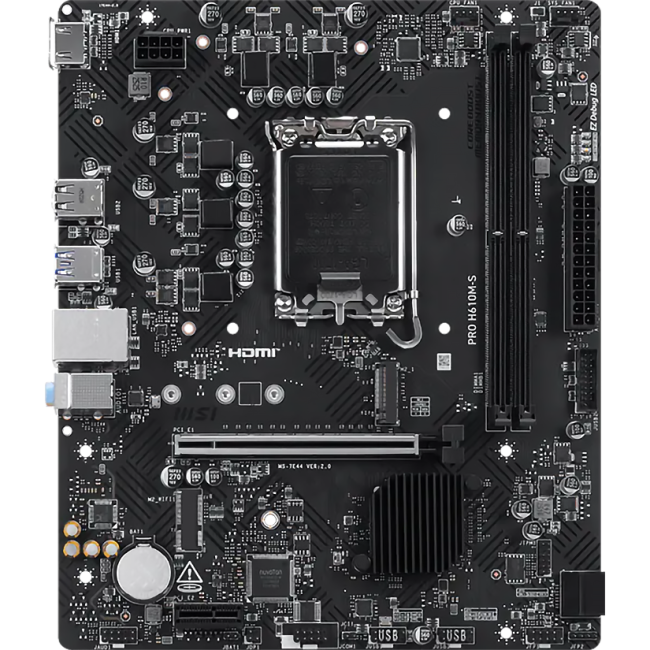 Материнская плата MSI PRO H610M-S Материнская плата MSI PRO H610M-S