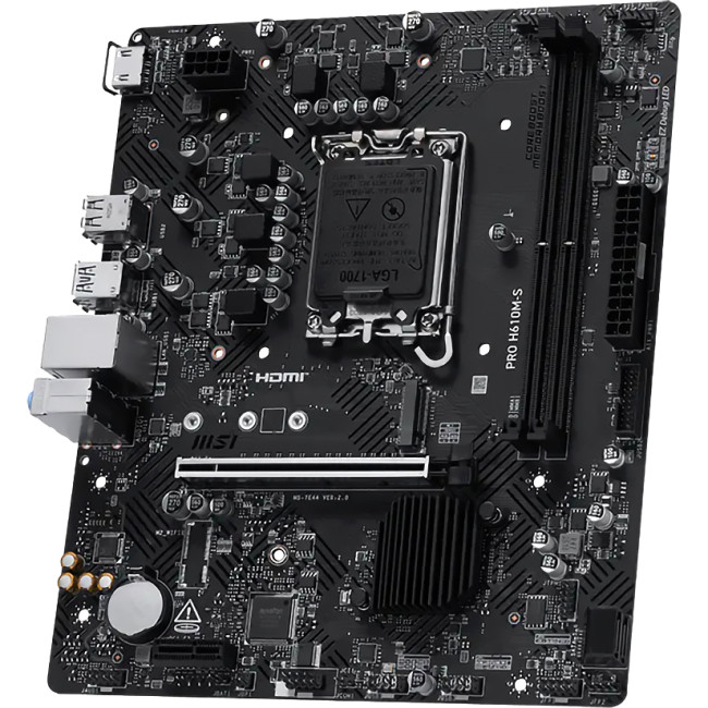 Материнская плата MSI PRO H610M-S Материнская плата MSI PRO H610M-S