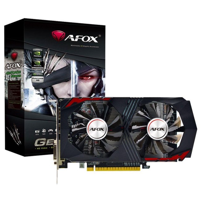 Видеокарта AFOX CORPORATION AF1050TI-4096D5H2-V6 Видеокарта AFOX CORPORATION AF1050TI-4096D5H2-V6