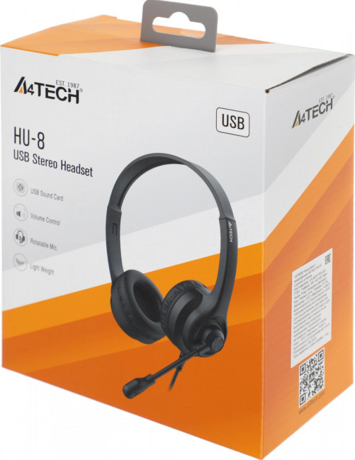 Наушники с микрофоном A4Tech HU-8 Наушники с микрофоном A4Tech HU-8