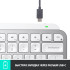 Клавиатура Logitech Wireless MX Keys MINI Keyboard Pale Grey