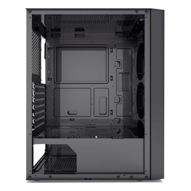 Корпус без блока питания PcCooler MA100 MESH BK