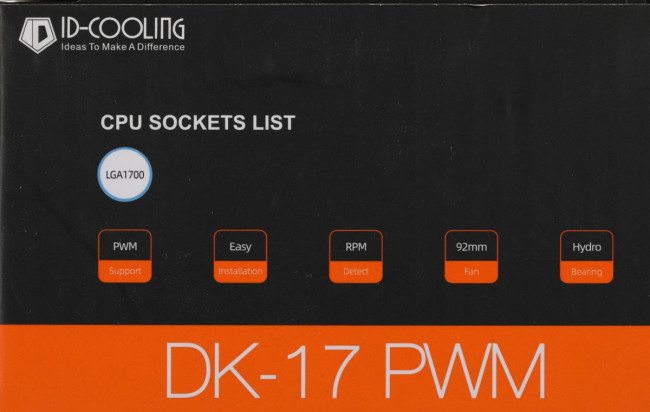 Устройство охлаждения(кулер) ID-COOLING DK-17 PWM