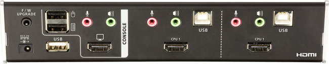 Переключатель, электрон., KVM+Audio+USB 2.0,  1 user USB+HDMI =>  2 cpu USB+HDMI, соШнур. USB 2х1.8м., настол., исп.стандарт, без OSD, некаскад.. ATEN CS1792 Переключатель, электрон., KVM+Audio+USB 2.0,  1 user USB+HDMI =>  2 cpu USB+HDMI, соШнур. USB 2х1.8м., настол., исп.стандарт, без OSD, некаскад.. ATEN CS1792