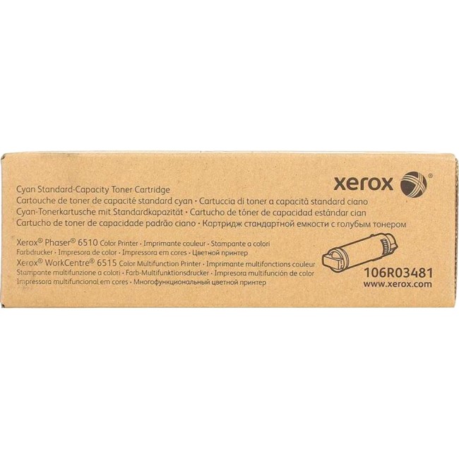 Голубой тонер-картридж станд. емк. Xerox (106R03481)