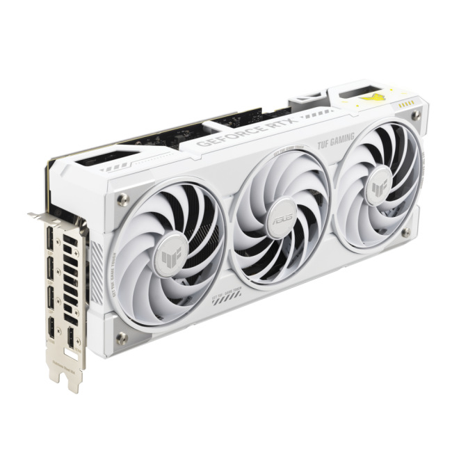 Видеокарта ASUS TUF-RTX5070TI-O16G-BTFWHITE (90YV0N60-M0NA00) Видеокарта ASUS TUF-RTX5070TI-O16G-BTFWHITE (90YV0N60-M0NA00)