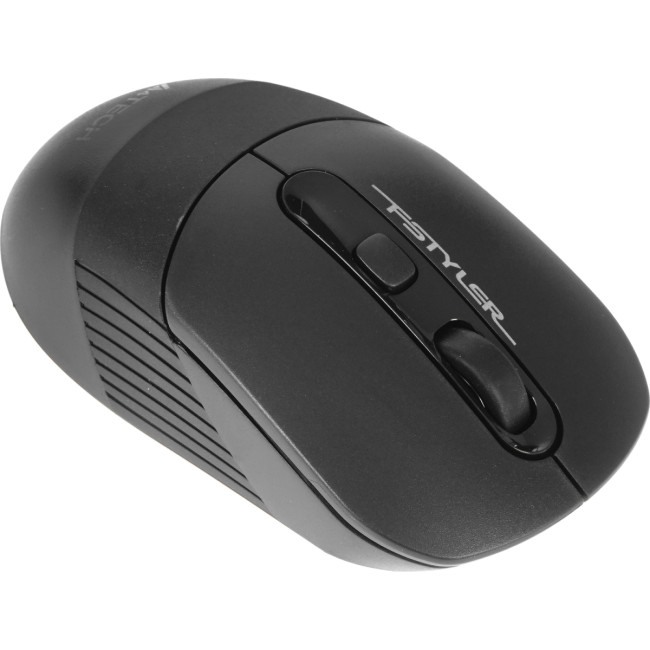Мышь A4Tech Fstyler FB10C черный оптич. 2000dpi беспров. BT/Radio USB 4but (FB10C STONE BLACK) A4Tech FB10C STONE BLACK Мышь A4Tech Fstyler FB10C черный оптич. 2000dpi беспров. BT/Radio USB 4but (FB10C STONE BLACK) A4Tech FB10C STONE BLACK