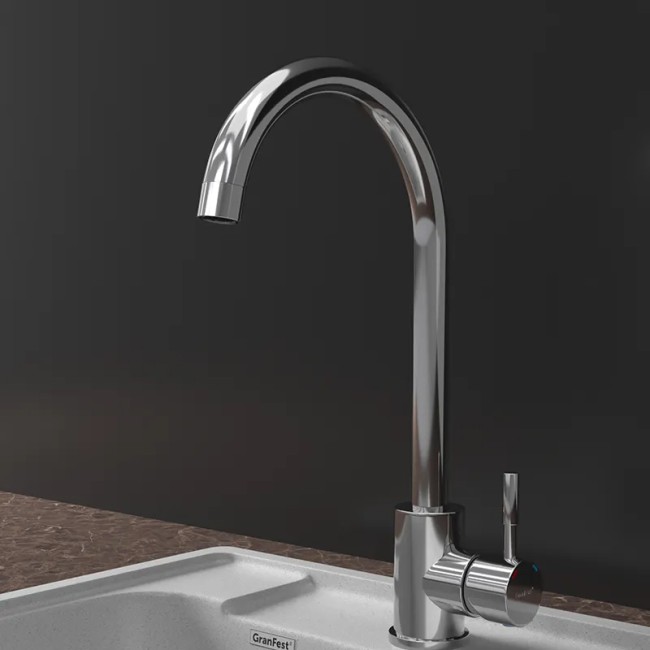 Смеситель GRANFEST GranFest Z-5410 inox Смеситель GRANFEST GranFest Z-5410 inox