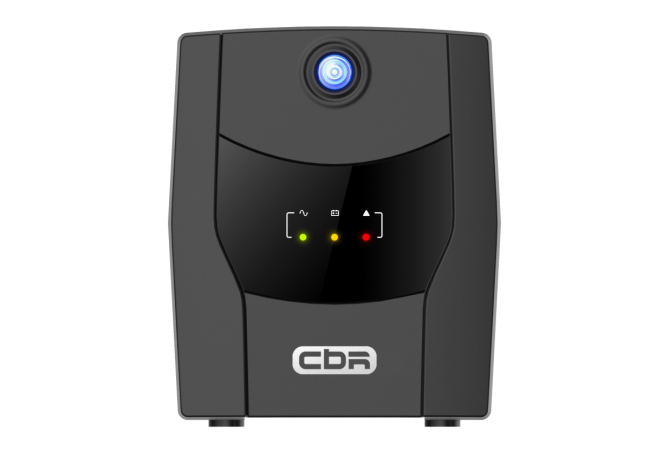 Башенный линейно-интерактивный ИБП CBR QTM-1200T-4F-LCUC