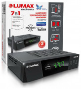 Приставка DVB-T2 LUMAX Приставка DVB-T2/C с медиаплеером LUMAX DV4207HD GX3235S Приставка DVB-T2 LUMAX Приставка DVB-T2/C с медиаплеером LUMAX DV4207HD GX3235S