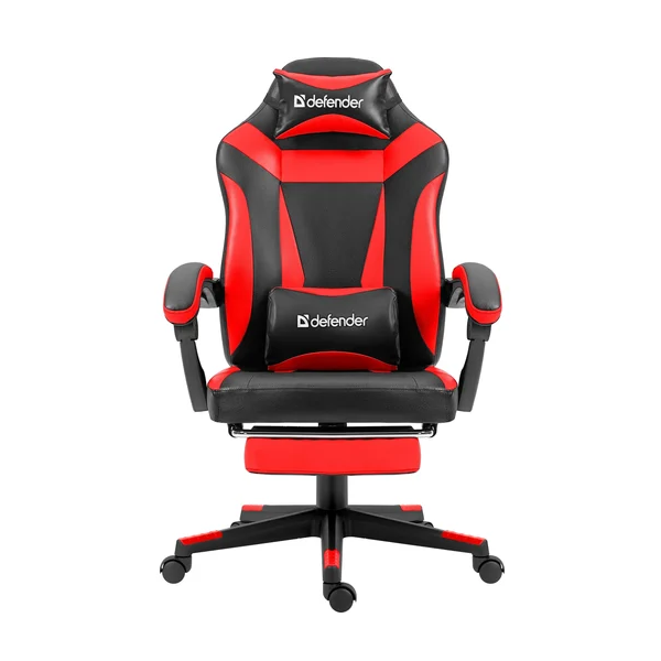Defender Игровое кресло Cruiser Черный/Красный,PU,подножка D Defender 64344 Defender Игровое кресло Cruiser Черный/Красный,PU,подножка D Defender 64344