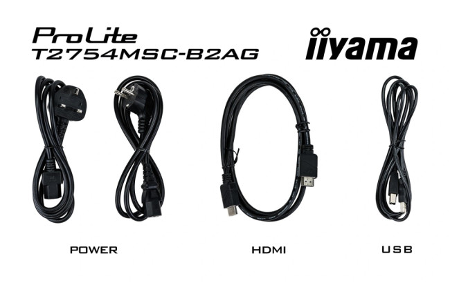 Монитор IIYAMA T2754MSC-B2AG Монитор IIYAMA T2754MSC-B2AG