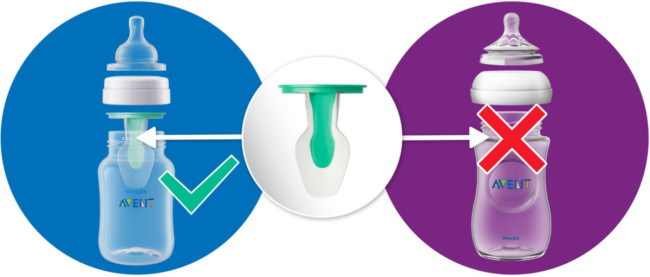 Бутылочка Anti-colic с клапаном AirFree, 125 мл, 1 шт, PP Philips Avent Anti-colic c клапаном AirFree SCF810/14