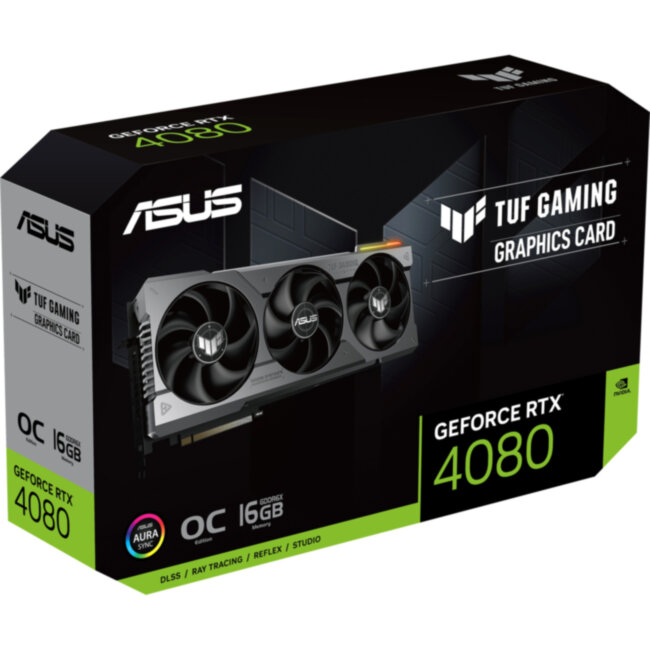 Видеокарта ASUS TUF Gaming GeForce RTX 4080 (90YV0IB0-M0NA00) Видеокарта ASUS TUF Gaming GeForce RTX 4080 (90YV0IB0-M0NA00)