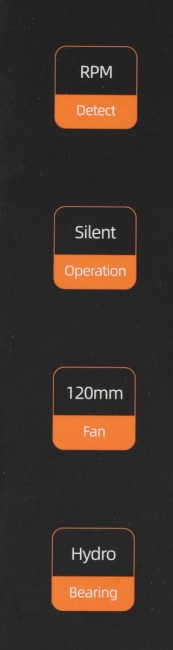 Вентилятор для корпуса ID-COOLING FL-12025K Вентилятор для корпуса ID-COOLING FL-12025K