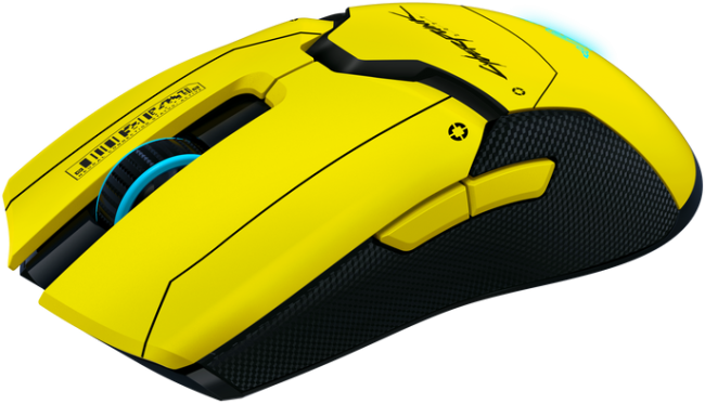 Игровая мышь Razer Viper Ultimate & Mouse Dock Cyberpunk 2077 Ed. Razer Viper Ultimate Cyberpunk 2077 Edition
