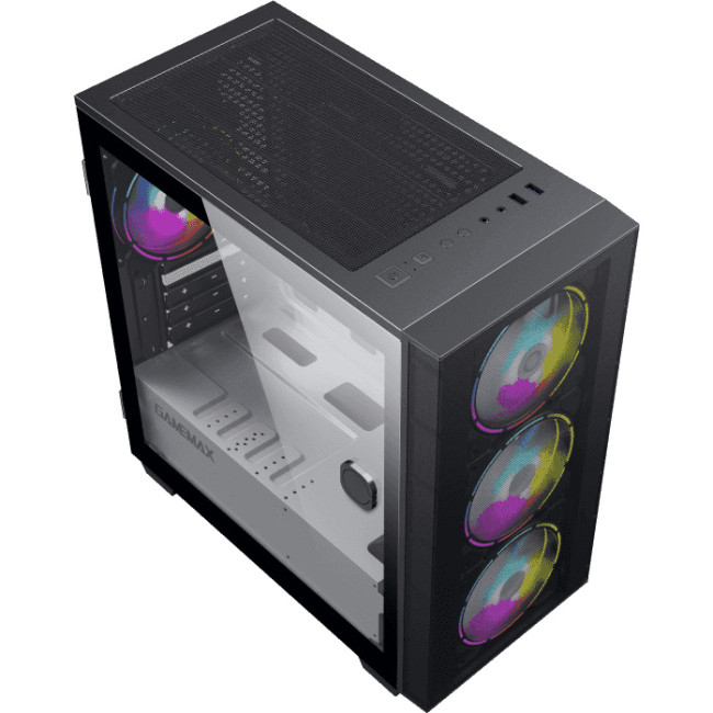 Компьютерный корпус, без блока питания mATX GameMax Aero Mini Компьютерный корпус, без блока питания mATX GameMax Aero Mini
