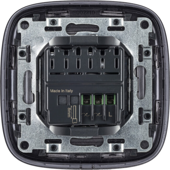 VLN-a АЛЮ Вкл/светорег.5-300Вт Умный выключатель/светорегулятор Legrand серия Valena Allure with NETATMO, Цвет Алюминий . Управление со смартфона, 5-300 Вт, 230В. Рамка в комплекте.