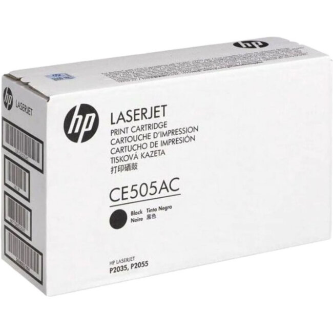 Тонер-картридж HP 05A Black Contract Original LaserJet Toner Cartridge (CE505AC)