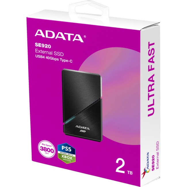 Твердотельный накопитель ADATA SE920-2TCBK