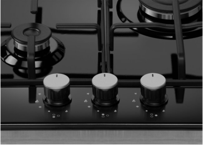 Газовая варочная панель MAUNFELD Maunfeld EGHE.43.3STS-EB