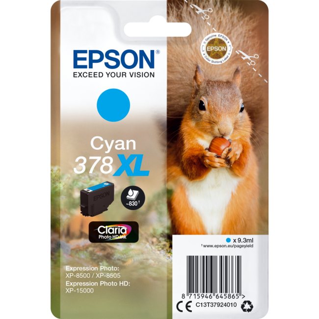 Картридж Epson C13T37924020