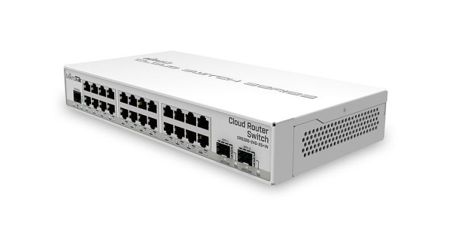 Коммутатор Mikrotik CRS326-24G-2S+IN Коммутатор Mikrotik CRS326-24G-2S+IN