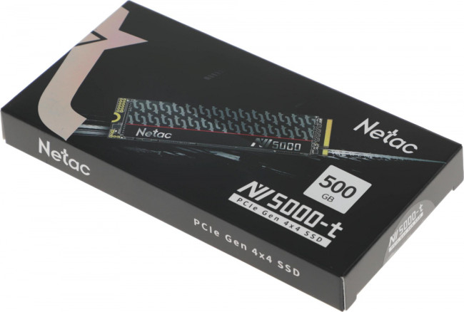 Накопитель SSD Netac NT01NV5000T-500-E4X