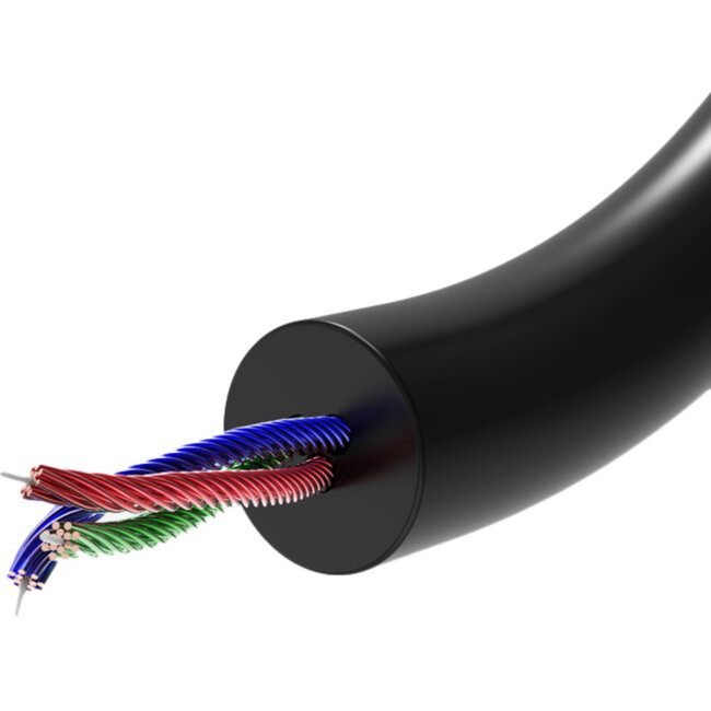 Кабель Vention аудио Jack 3,5 mm M/Jack 3,5 mm M угол 90  - 0.5м Черный Vention BAKBD-T