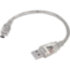 GCR Кабель 0.5m USB 2.0, AM/mini 5P, прозрачный, 28/28 AWG, экран, армированный, морозостойкий, GCR-UM1M5P-BB2S-0.5m Кабель Greenconnect 0.5 м (GCR-UM1M5P-BB2S-0.5m)