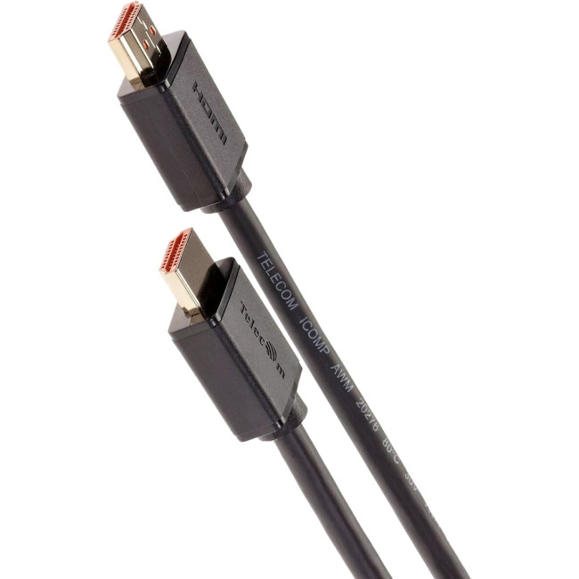 Кабель HDMI-19M --- HDMI-19M ver 2.0+3D/Ethernet ,2m Telecom <TCG215-2M> VCOM TCG215-2M Кабель HDMI-19M --- HDMI-19M ver 2.0+3D/Ethernet ,2m Telecom <TCG215-2M> VCOM TCG215-2M