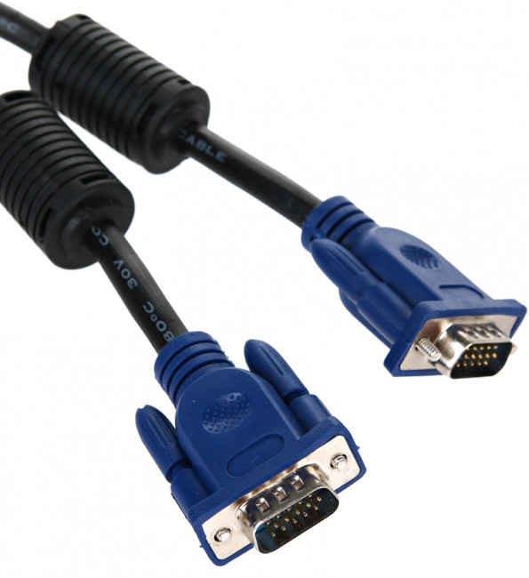 Кабель монитор-SVGA card (15M-15M) 1,8м 2 фильтра Aopen/Qust <ACG341AD-1.8M> AOpen VGA (m) - VGA (m) 1.8м Кабель монитор-SVGA card (15M-15M) 1,8м 2 фильтра Aopen/Qust <ACG341AD-1.8M> AOpen VGA (m) - VGA (m) 1.8м